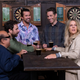 Danny DeVito, Charlie Day, Rob McElhenney, Glenn Howerton, and Kaitlin Olson